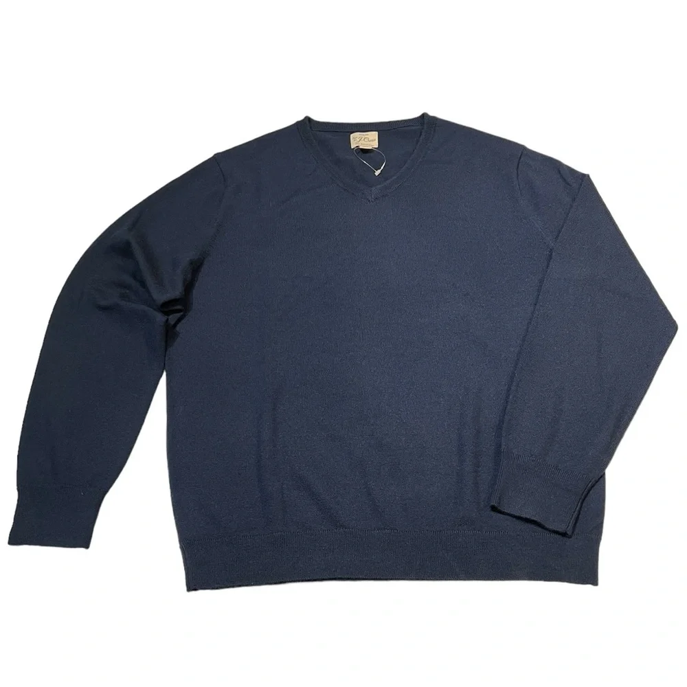 J. Crew Merino Wool V-Neck Sweater